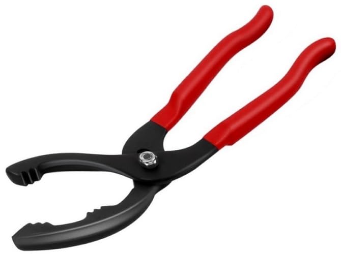 Shonee Oil Filter Wrench (L:12""  Jaw Capacity: 60mm to 102mm)  Automotive Oil Filter Removal Tool for Oil Change  Adjustable Fuel Filter Wrench Plier (1 Set) - Image 1